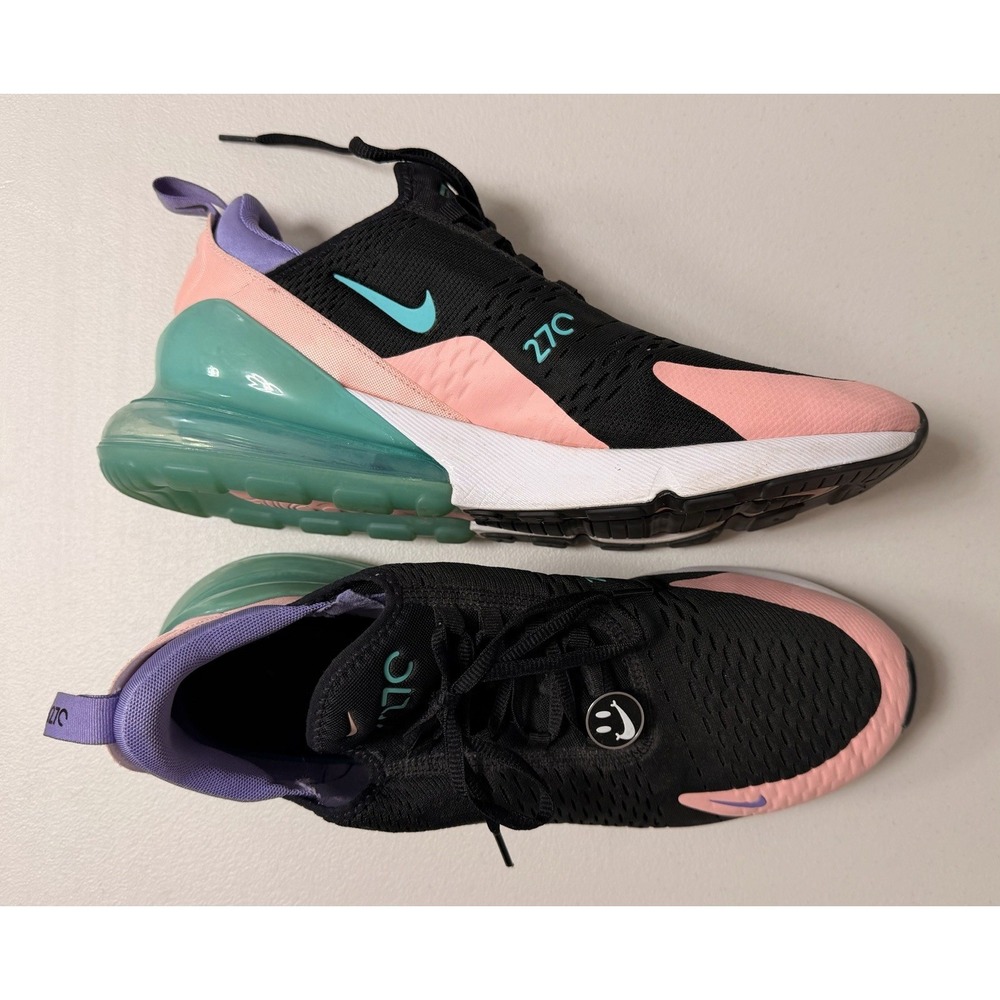Nike Air Max 270 Have A Nike Day Men's Size 13 Black Pink Jade CI2309-001
